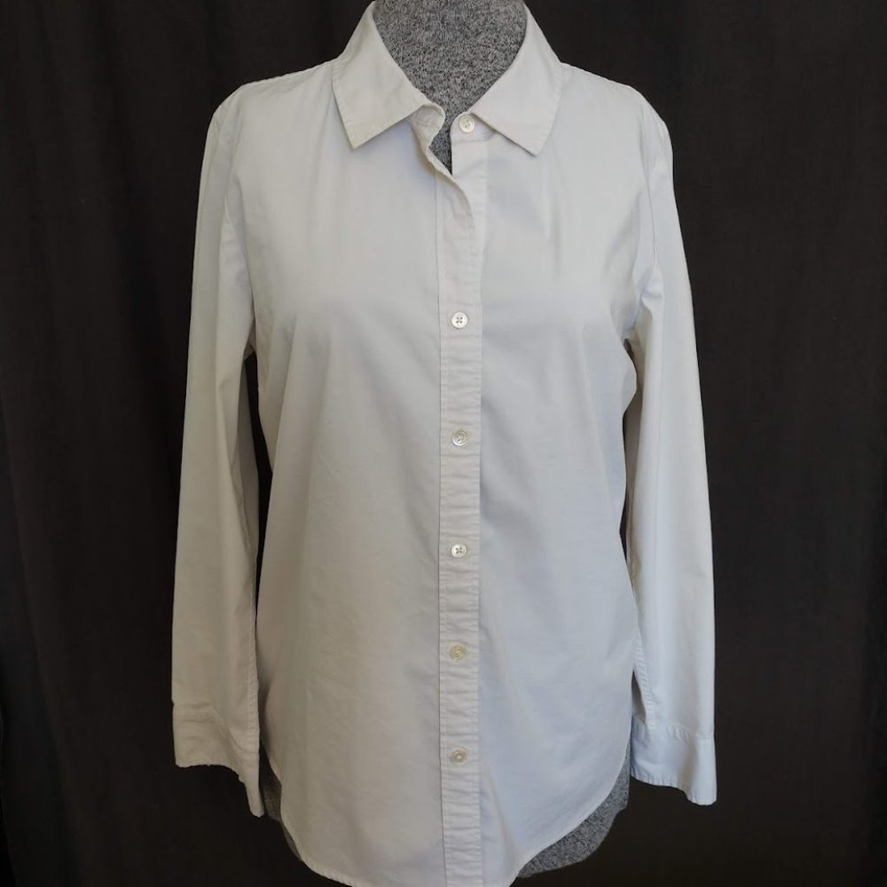 J. Jill | White Button up Blouse
